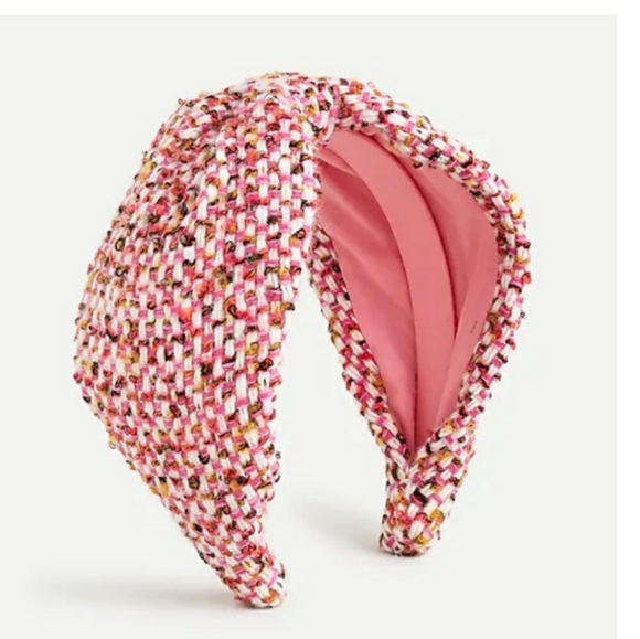 J. Crew Accessories - 🆕️J. Crew Wide knot headband in tweed